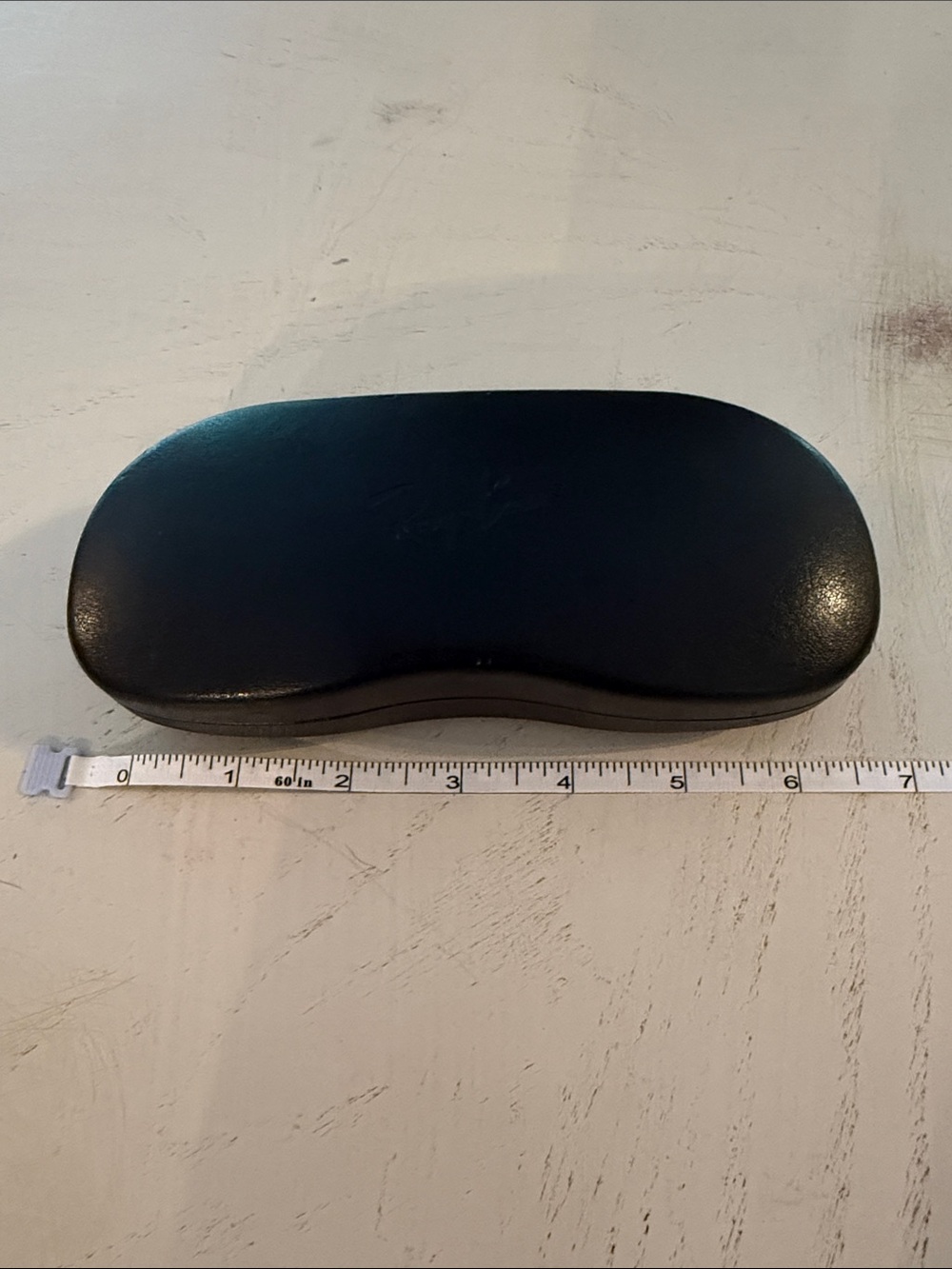 Ray-ban black sunglass clam hard shell case